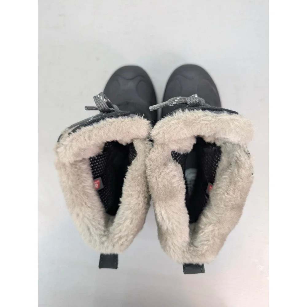 The North Face Women's Chilkat 400 Snow Boots Black Size 5 Waterproof Lace Up‎